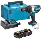 Makita DTW1001RFJ Cordless Impact Wrench 3/4 18V - Fixed Square end