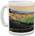 GroundDesigns Norwich City Football Mug Carrow RD Gift