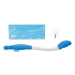 Petyoung Foldable Toilet Aids Tools with Hook, Hangable Long Comfort Wipe Self Assist Toilet Aid for Limited Mobility Elderly or Pregnant