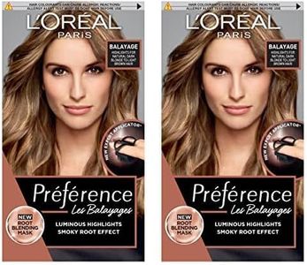 L’Oréal Paris Luminous Colour Balayage Kit, Highlights Shade 3 for Natural Dark Blonde to Light Brown Hair, Smoky Root Effect, Expert Applicator Included, Preference Techniques, 1 Application