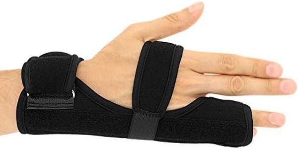 SOLES Neoprene Boxer Break Metacarpal Splint Brace, One Size (SOLES71)