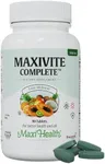 Maxi Health Complete Once Daily Vitamins for Men & Women - Multivitamin for Women & Men with Iron Vitamin A B1 B2 B3 B6 B12 C D3 E Zinc (90 Tablets)