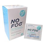 No Fog by SO High Performance Lens Cleaning Wipes: 30 Wipes, White