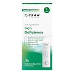 Iron Deficiency Anaemia Test Kit, Ferritin Testing for Blood Anemia - 1 Pack, Accurate and Easy to Use Iron Deficiency Detection Kit