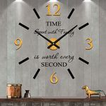 VANGOLD Wall Clock for Living Room Decor