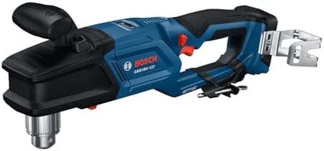 BOSCH GRD18V-127 18V High Torque Right Angle Drill ½ In. Bare Tool - Brushless Motor, Dual KickBack Control, Two Speed Settings, Lightweight Design (Bare Tool)