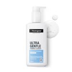Neutrogena Ultra Gentle Foaming Cleanser | Face Wash for All Skin Types including Sensitive Skin | 6X Gentler Cleansing with Barriercare Technology for Men & Women | Cleanses Dirt and Oil | Hydrates & Protects Skin Barrie