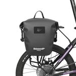 Rhinowalk Bike Pannier Bag 6L Waterproof Motor Pannier Backpack Shoulder Bag Laptop Panniers Professional Cycling Accessories (1 PCS)