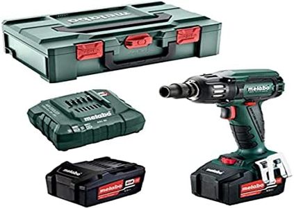 METABO MÁQUINAS - Metabo SSW 18 LTX 400 (Nm) BL 1/2" - Atornillador de Impacto a batería 1/2" 18v 4.0 ah