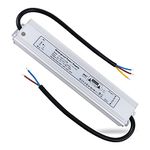 REYLAX 12V LED Driver Lighting Outdoor Transformer 60W 5A, IP67 Waterproof Transformer, Constant Voltage LED Power Supply, AC to DC Low Voltage Light Adapter, for Garden LED Lamps and Shed Light