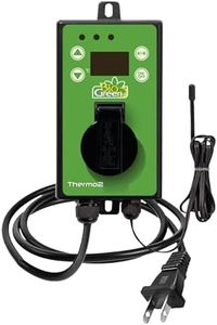 BioGreen TER2/US Thermo 2 Digital Greenhouse Thermostat with Summer/Winter Function 2 Years Warrenty, Green