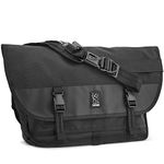 Chrome BG-002-ALLB Black One Size Citizen Messenger Bag Black Buckle