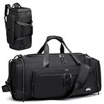 Travel Duffle Bag Backpack Gym Bag for Men|67L Weekender Bags for Women,3 in 1 Overnight Bag with Shoes Compartment, Large Backpack for Sports,Weekend