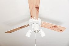 AireRyder Ceiling Fan, Engineered Wood, GU10, 55 W, with Light, White