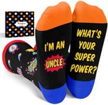 HAPPYPOP Tio Gifts Funny Uncle Gifts, Best Uncle Gifts From Niece Nephew, Favorite Uncle Gifts Cool Uncle Gifts, Uncle Socks