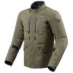 FJT252-0810-XL - Rev It Trench GTX Motorcycle Jacket XL Dark Green