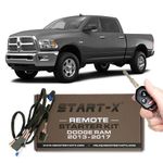 Start-X Remote Start Kit for 2013-2017 RAM Pickup Truck 1500/2500 / 3500 || Key Start || Fully Plug N Play || 3X Lock to Remote Start || Zero Wire Splicing! || Fits 2013 2014 2015 2016 2017