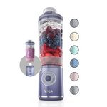 Ninja Blender, Blast Max, Cordless, Personal Blender for Smoothies, Frozen Drinks, Ice Crush, 22 oz. Removable Vessel, Leakproof Lid, BPA-Free, Dishwasher Safe, Auto-iQ Technology, Lavender, BC251LD