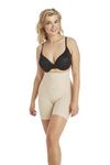 Maidenform Womens Extra-Firm High-Waist Thigh Slimming Waist Shapewear, Transparent, Large US