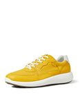 ECCO Women's SOFT7RUNNERW Sneaker, Yellow Merigold Merigold Shadow White 51726,