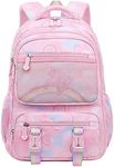 BYXEPA Backpacks for Girls Backpack for School Cute Kawaii Backpack Kids Book Bag School Bag for Elementary Primary Students, Pink