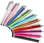 Stylus Pens for Touch Screens, 10 Pack Stylus Pen for iPad iPhone Android Chromebook Tablets and More Capacitive Touchscreen Devices High Sensitivity & Precision No Scratches Rubber Tips Stylist