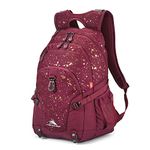 High Sierra Unisex's 53646-9666 Backpack, Copper Splatter/Maroon, One Size