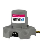 Wayne WPCP250 57735-WYN1 1/4 HP Automatic Pool Cover Pump with Magnetic Float Switch and 25 FT Pull-to-Shore Rope, Gray