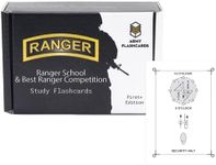 Army Flashcards - Ranger School Instructional Flashcards | 100 of The Most Important Terms & Concepts from Army's Ranger Handbook TC 3-21.76 | Study for The Best Ranger Competition | Made in USA