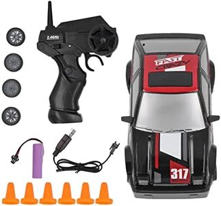 VGEBY 1/24 RC Car, RC Drift Car Rechargeable Powerful 2.4G Remote Control 4WD Vehicle Toy Kids Toys