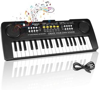 HEEPUEW 37-Key Kids Portable Piano Keyboard