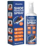 GleamGlee Shoe Protector Spray 6.76 fl oz (200ml) – Waterproof & Stain Repellent for Sneakers & Boots – Long-Lasting Rain Protection for Suede, Leather, Nubuck, Canvas & Fabric