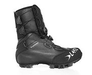 Lake MXZ400 Winter Cycling Boot - Men's Black/Silver, 47.0