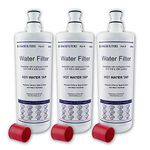 Finerfilters FF-40 Water Filter Cartridge Compatible with InSinkErator F-701R and F-201R Hard Water Filter to fit Neo Tank Systems with A1 or A3 Head (3 Pack)