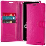 Goospery Blue Moon Wallet for Samsung Galaxy S20 Ultra Case (2020) Leather Stand Flip Cover (Hot Pink) S20U-BLM-HPNK