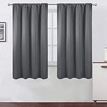LEMOMO Gray Blackout Curtains/42 x 