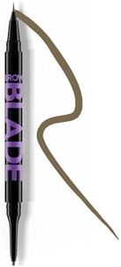 Urban Decay Brow Blade 2-in-1 Eyebrow Pen & Waterproof Pencil (Taupe Trap - Universal Taupe), Smudge-proof, Transfer-resistant, Brow Ink Stain & Creamy Brow Pencil, Vegan, Cruelty-free - 0.01 oz