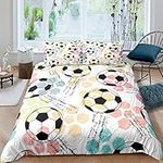 Kids Football Bedding Set Sports Th