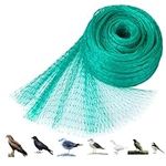 GWHOLE 4 x 10m Garden Netting Pond Mesh Netting for Plant Protection Protect Fruit Fish Trees, Garden, Poultry Breeding Netting, Green