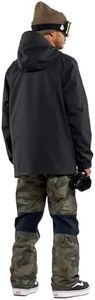 Volcom Men's Standard V.CO OP Insulated Snowboard Ski Winter Jacket, Black S4