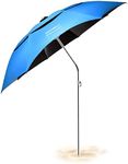 DRALCO Portable Beach Umbrella Outd