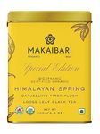 Makaibari Himalayan Spring, Special Edition First Flush Black tea 100 gm Loose Leaf First Flush Black Tea | USDA Organic Certified Darjeeling Black Tea | Single Estate Loose Leaf Tea