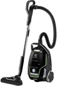 Electrolux UltraOne, Aspirateur Traineau avec Sac, Ultra Silencieux 65 dB, 2 sacs inclus, Performance d'Aspiration, Poignée Ergonomique, Ecoresponsable (70% de plastique recyclé), EUO9GREEN, Noir