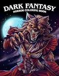 Dark Fantasy: Horror Adult Coloring
