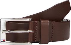 Tommy Hilfiger Men New Aly Belt Leather, Brown (Testa Di Moro), 100