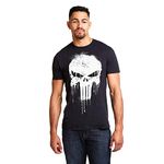 Marvel Men's Avengers Punisher Skull T-Shirt, Black (Black Blk), M