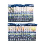 Bait Rigs Set, 22 Packs Fishing Bait Rigs Feather Luminous Bait Rig with Sharp Hooks, Surf Fishing Rigs Fishing Hooks Fishing Rigs for Freshwater Saltwater