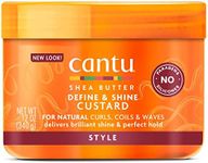 Cantu Shea Butter for Natural Hair Curling Custard, 12 Ounce