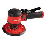 CRAFTSMAN CMXPTSG1014NB 6-inch Dual Action Air Disc Sander, Red