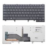 New Laptop Backlit keyboard (without pointer) for Dell Latitude E5420 E5420M E5430 E6220 E6230 E6320 E6330 E6420 E6440 E6430 , US layout Black color